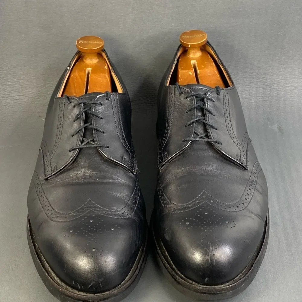 DREW black leather Vibram sole Oxford shoes mens size 13